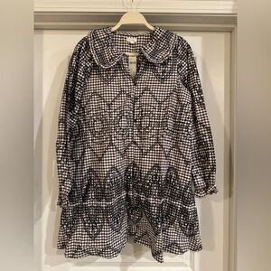 The Keira Long-Sleeve Shirt Dress by Pilcro